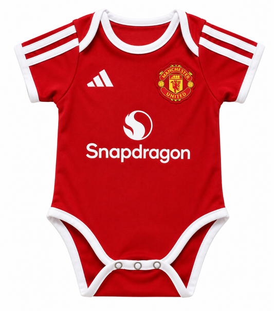 Manchester United 26/27 Home Baby Onesie Bodysuit