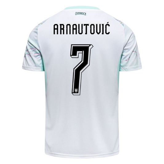 Austria 2026 Away Jersey Marko Arnautović #7