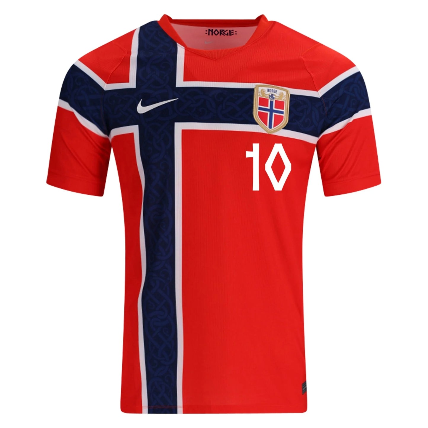 Norway 2026 Home Jersey Martin Ødegaard #10