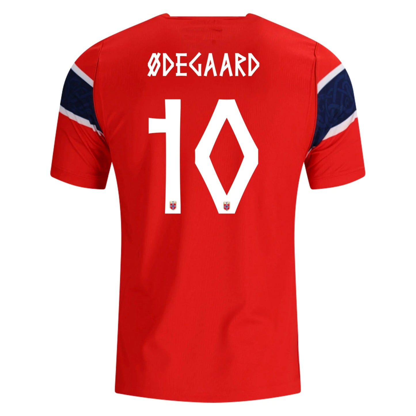 Norway 2026 Home Jersey Martin Ødegaard #10