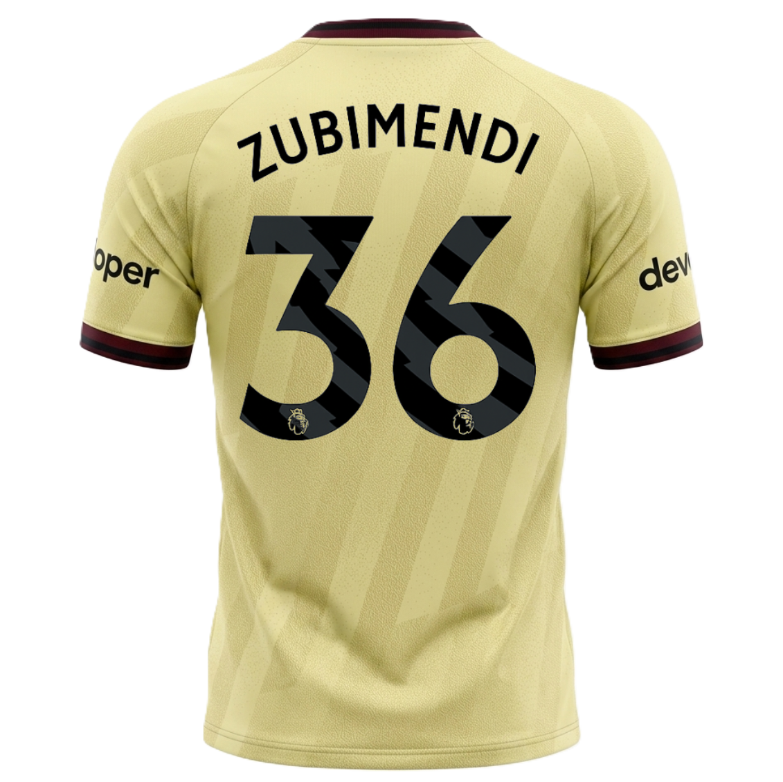 Arsenal 26/27 Third Jersey Martín Zubimendi #36