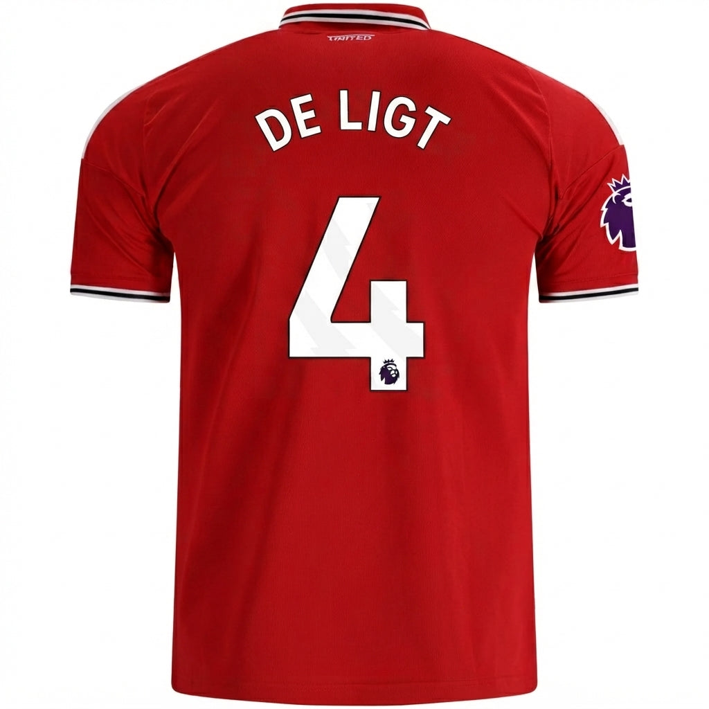 Manchester United 26/27 Home Jersey de Ligt #4