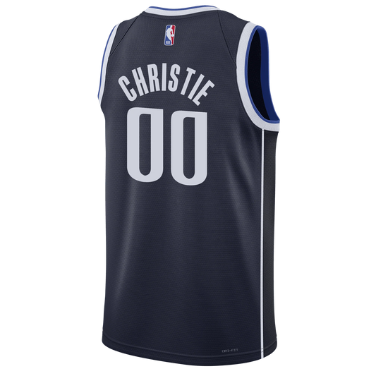 Dallas Mavericks Navy Statement Jersey Max Christie #00