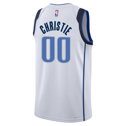 Dallas Mavericks White Association Jersey Max Christie #00