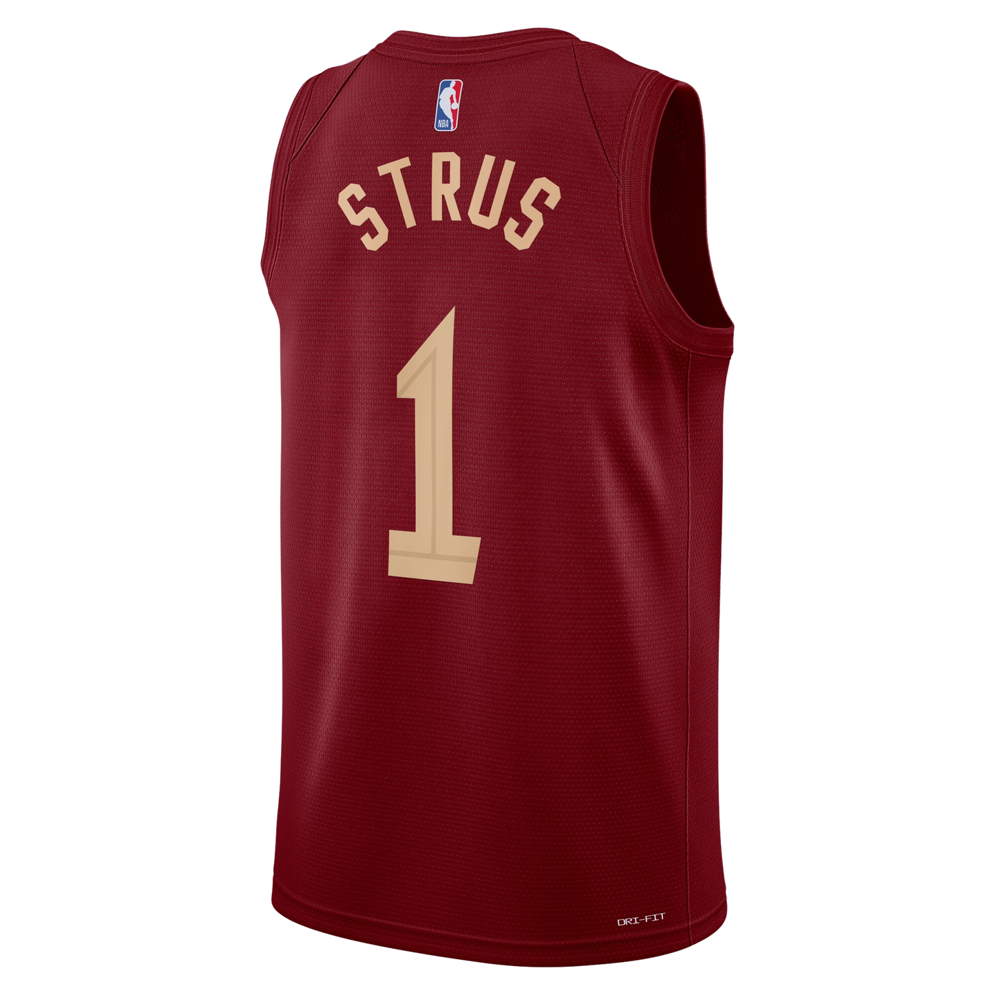 Cleveland Cavaliers Burgundy Icon Jersey Max Strus #1