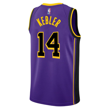 Los Angeles Lakers Purple Statement Jersey Maxi Kleber #14