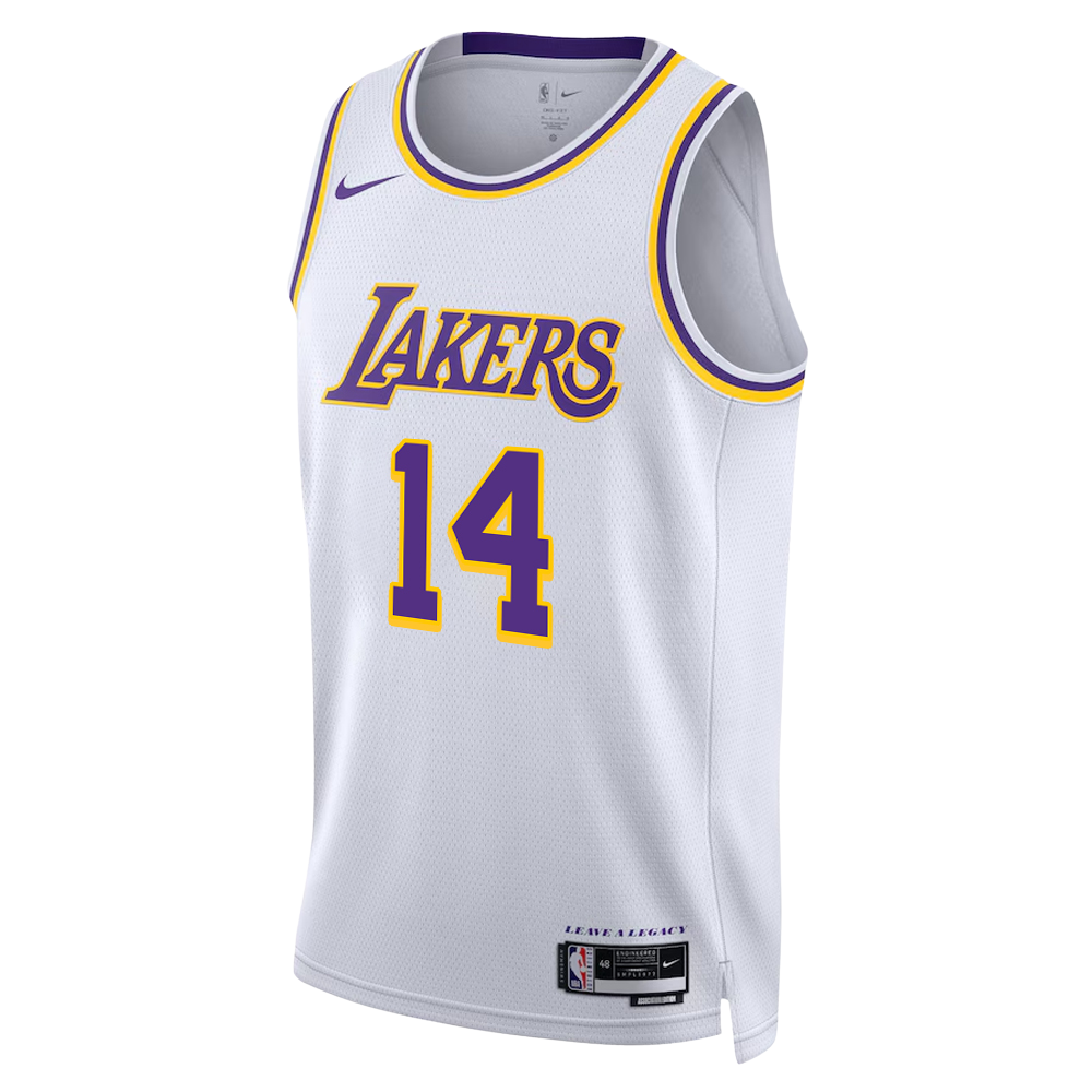 Los Angeles Lakers White Association Jersey Maxi Kleber #14