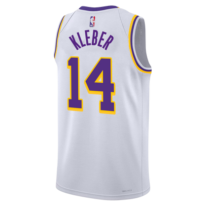 Los Angeles Lakers White Association Jersey Maxi Kleber #14