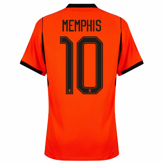 Netherlands 2026 Home Jersey Memphis Depay #10