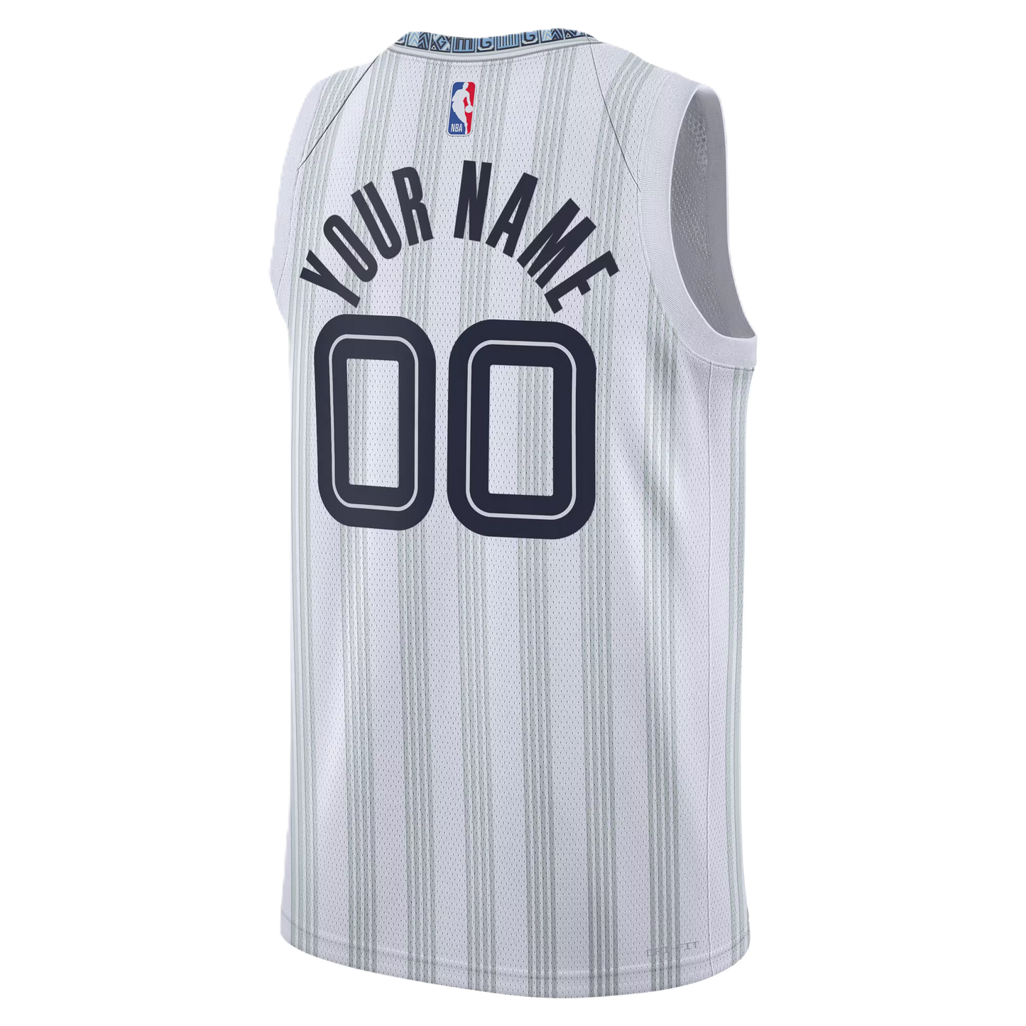 Memphis Grizzlies White 2025-2026 City Edition Jersey Custom
