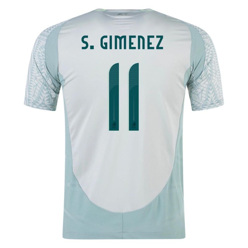 Mexico 2024 Away Jersey S.Gimenez #11 back