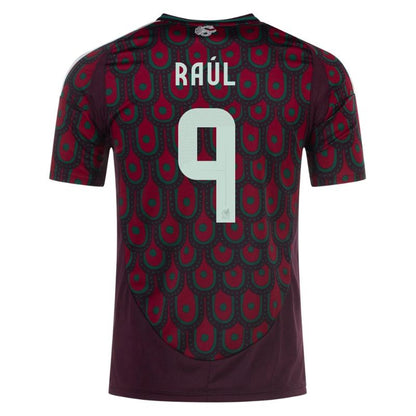 Mexico 2024 Home Jersey Raul #9 back