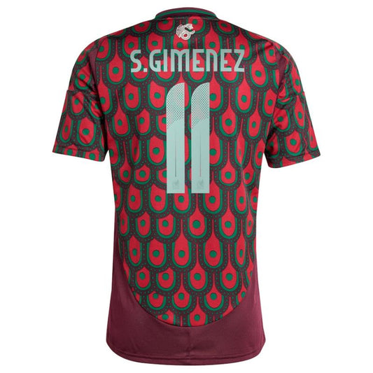 Mexico 2024 Home Jersey S.Gimenez #11