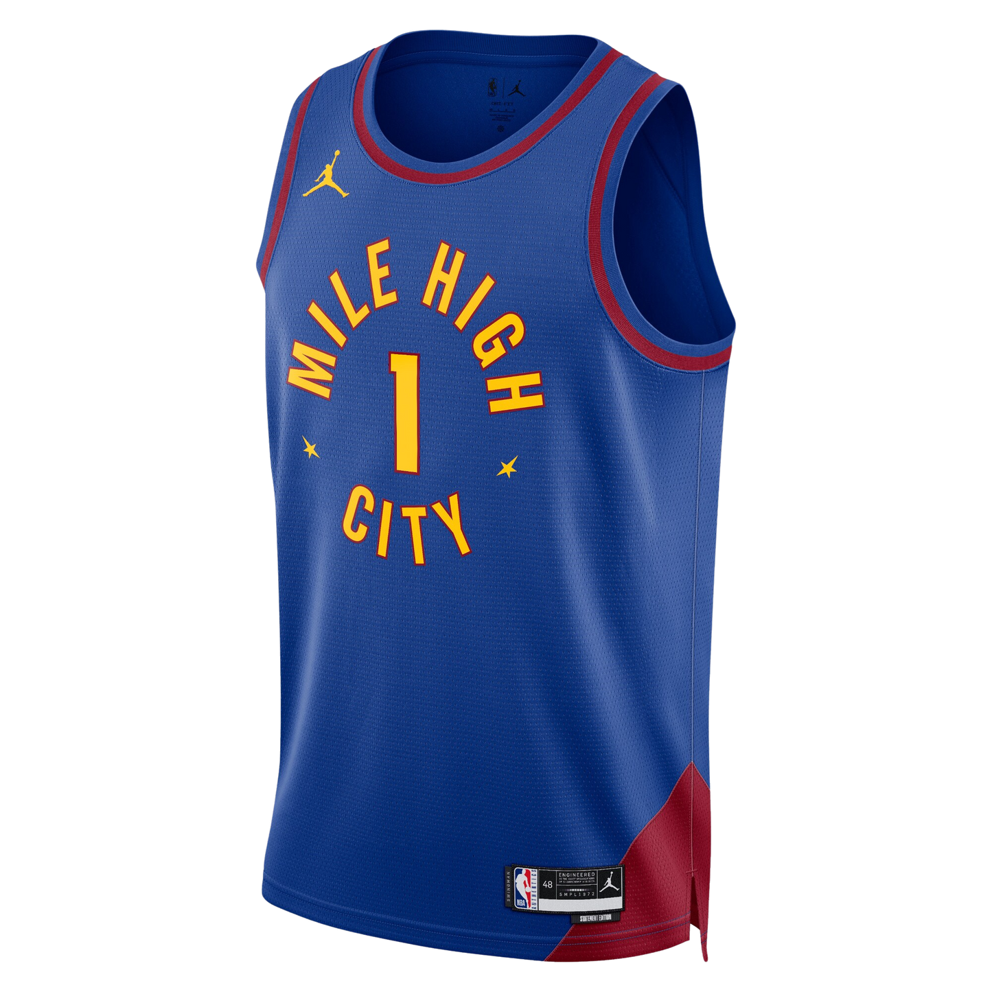 Denver Nuggets Blue Statement Jersey Michael Porter Jr. #1