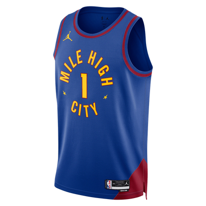 Denver Nuggets Blue Statement Jersey Michael Porter Jr. #1