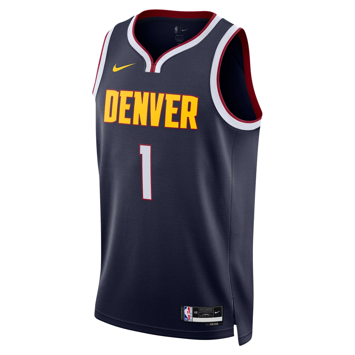 Denver Nuggets Navy Icon Jersey Michael Porter Jr. #1