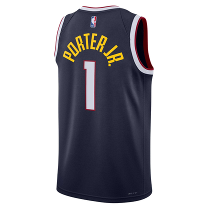 Denver Nuggets Navy Icon Jersey Michael Porter Jr. #1