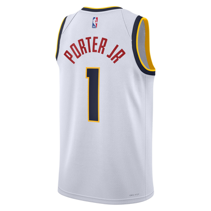 Denver Nuggets White Association Jersey Michael Porter Jr. #1
