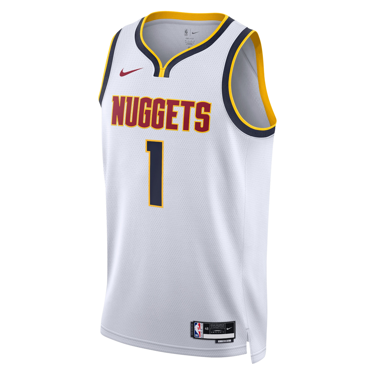 Denver Nuggets White Association Jersey Michael Porter Jr. #1