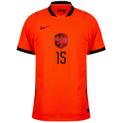 Netherlands 2026 Home Jersey Micky van de Ven #15