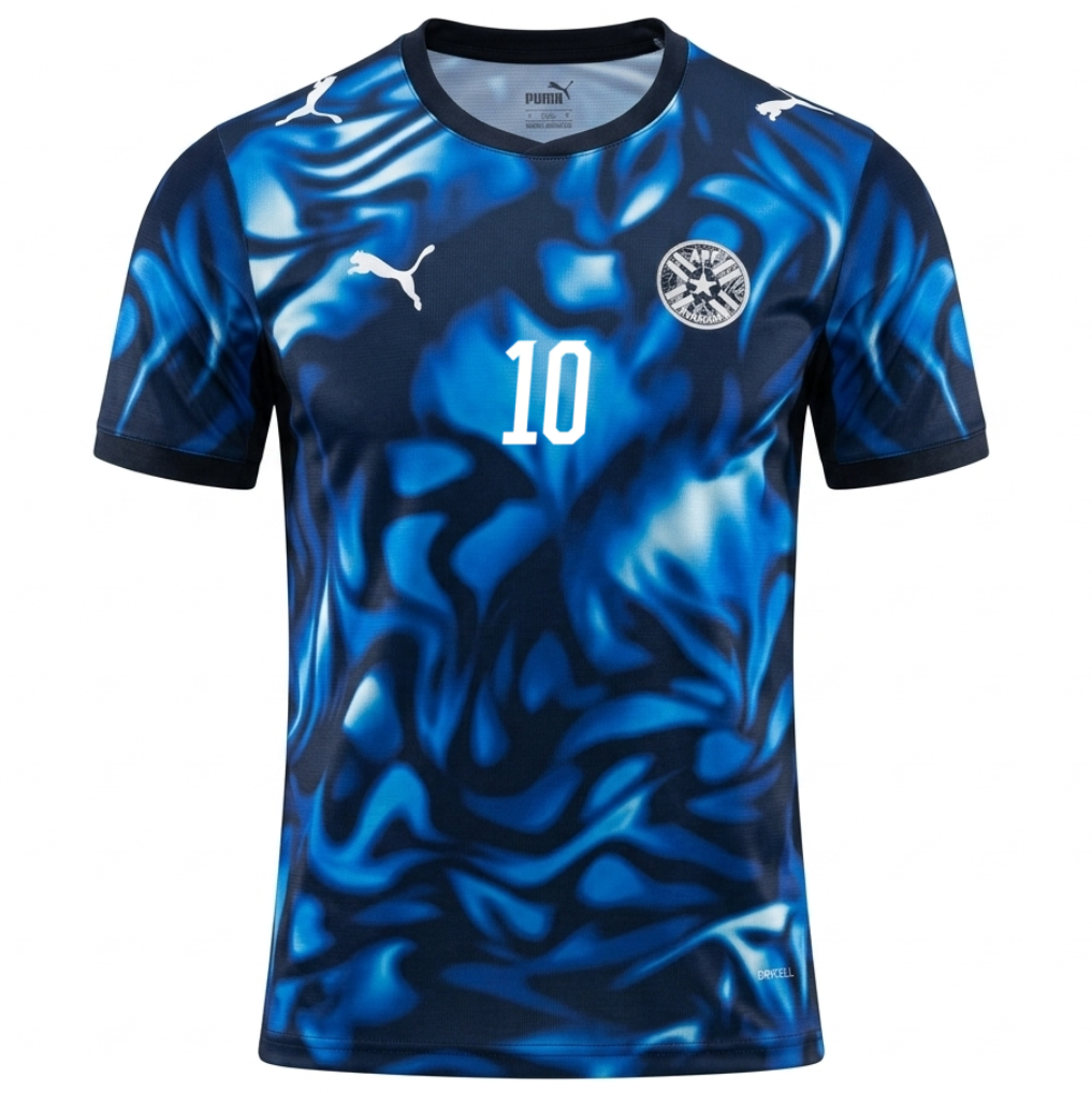 Paraguay 2026 Away Jersey Miguel Almirón #10