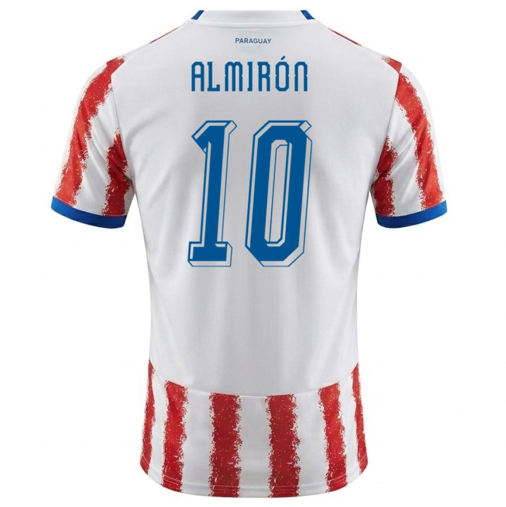 Paraguay 2026 Home Jersey Miguel Almirón #10