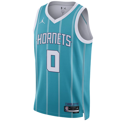 Charlotte Hornets Teal Icon Jersey Miles Bridges #0