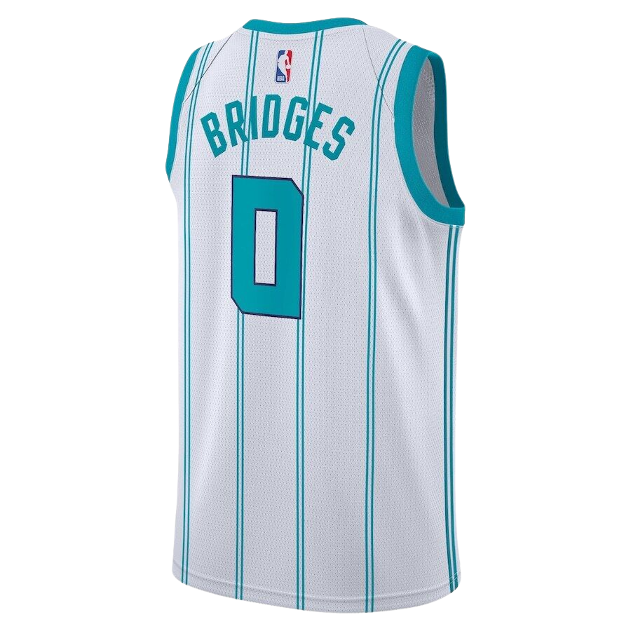 Charlotte Hornets White Association Jersey Miles Bridges #0