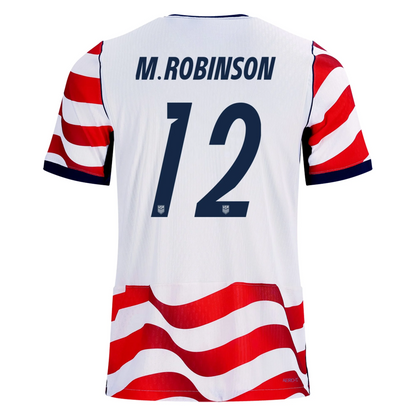 USA 2026 Home Jersey Miles Robinson #12