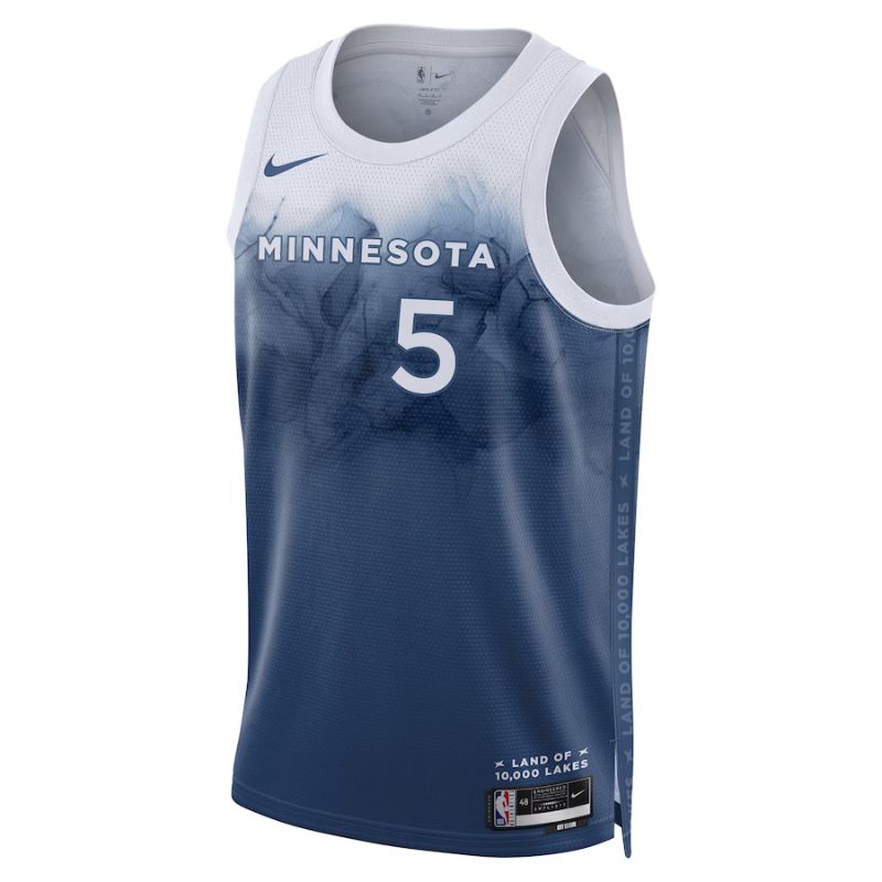 Minnesota Timberwolves Edwards Jersey front