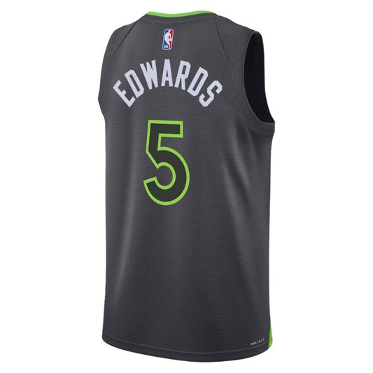 Minnesota Timberwolves Edwards Jersey back