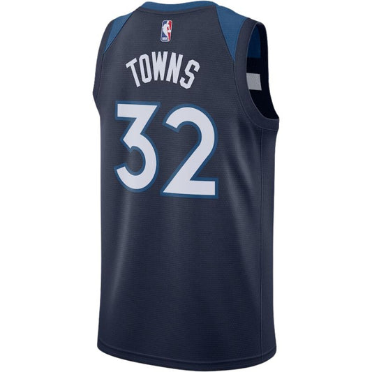 Minnesota Timberwolves Towns Jersey back