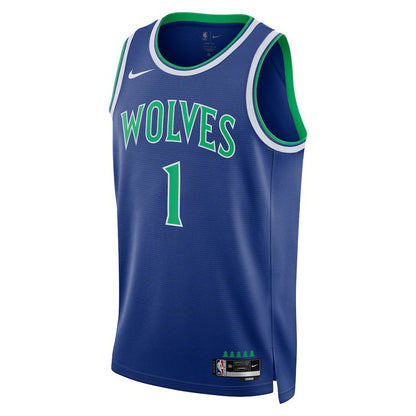 Minnesota Timberwolves Blue Icon Edition Jersey LaMelo Ball #1 front