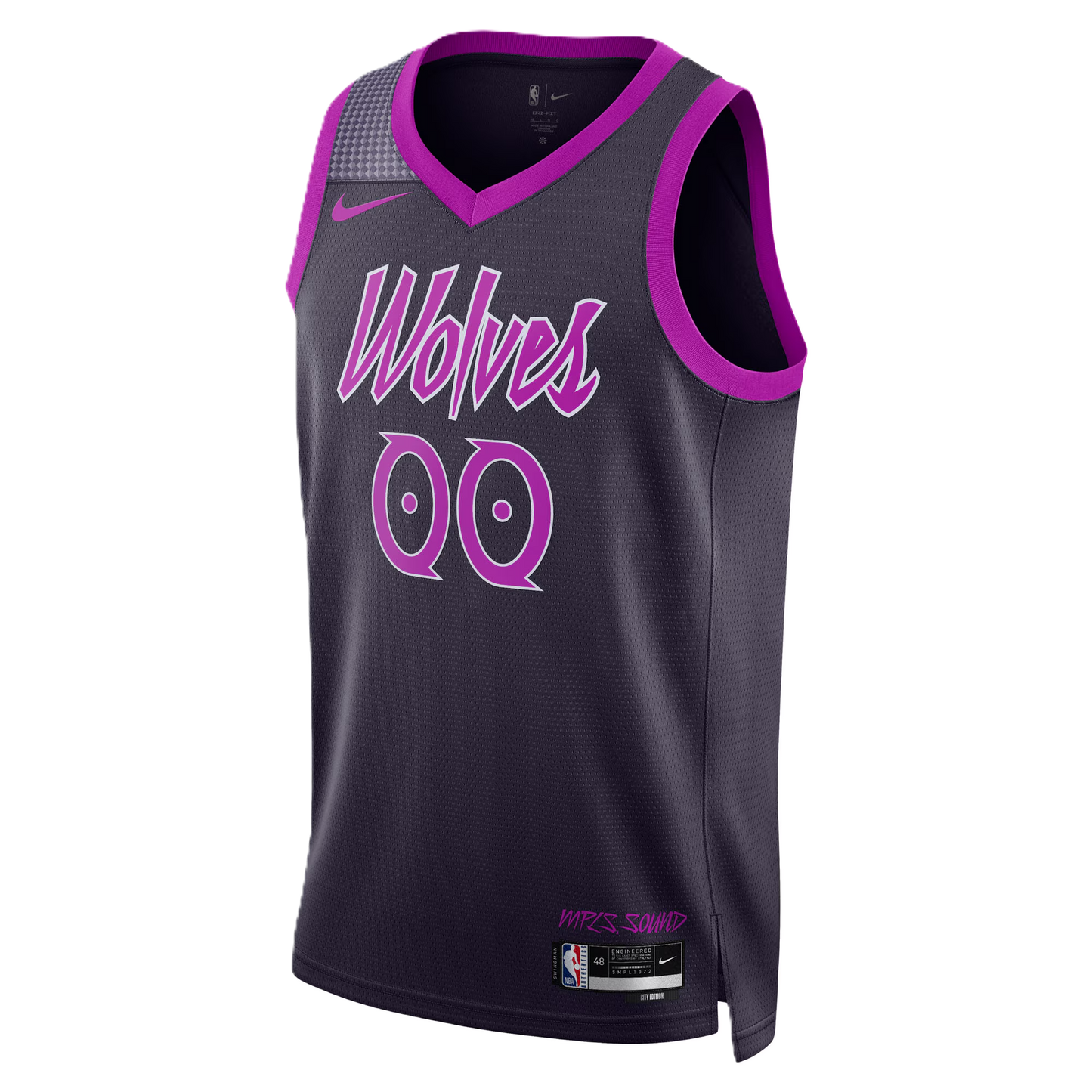 Minnesota Timberwolves Purple 2025-2026 City Edition Jersey Custom