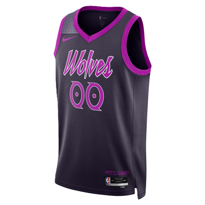 Minnesota Timberwolves Purple 2025-2026 City Edition Jersey Custom