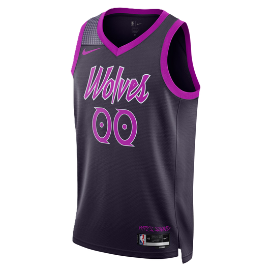 Minnesota Timberwolves Purple 2025-2026 City Edition Jersey Custom