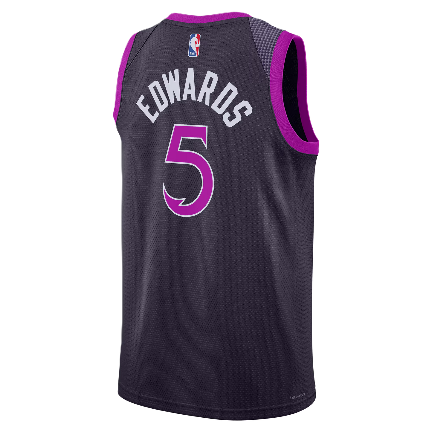 Minnesota Timberwolves Purple 2025-2026 City Edition Jersey Anthony Edwards #5