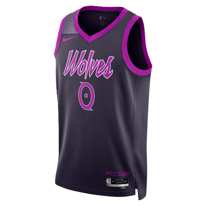 Minnesota Timberwolves Purple 2025-2026 City Edition Jersey Donte DiVincenzo #0