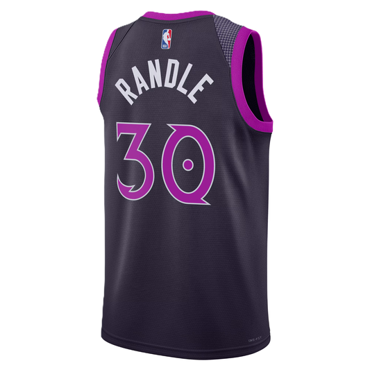 Minnesota Timberwolves Purple 2025-2026 City Edition Jersey Julius Randle #30