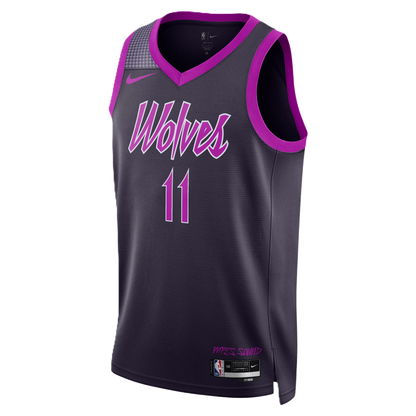 Minnesota Timberwolves Purple 2025-2026 City Edition Jersey Naz Reid #11