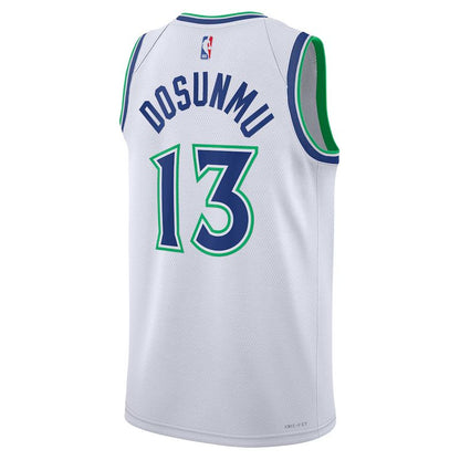 Minnesota Timberwolves White Association Edition Jersey Ayo Dosunmu #13 back