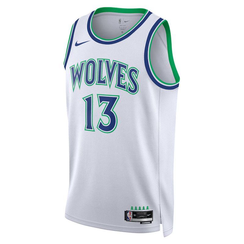 Minnesota Timberwolves White Association Edition Jersey Ayo Dosunmu #13 front