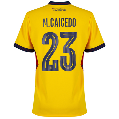 Ecuador 2026 Home Jersey Moisés Caicedo #23