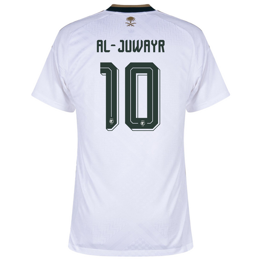Saudi Arabia 2026 Away Jersey Musab Al-Juwayr #10