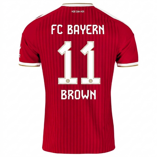 Bayern Munich 26/27 Home Jersey Nathaniel Brown #11