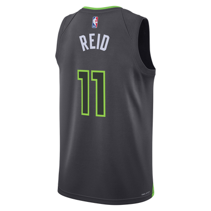 Minnesota Timberwolves Charcoal Statement Jersey Naz Reid #11