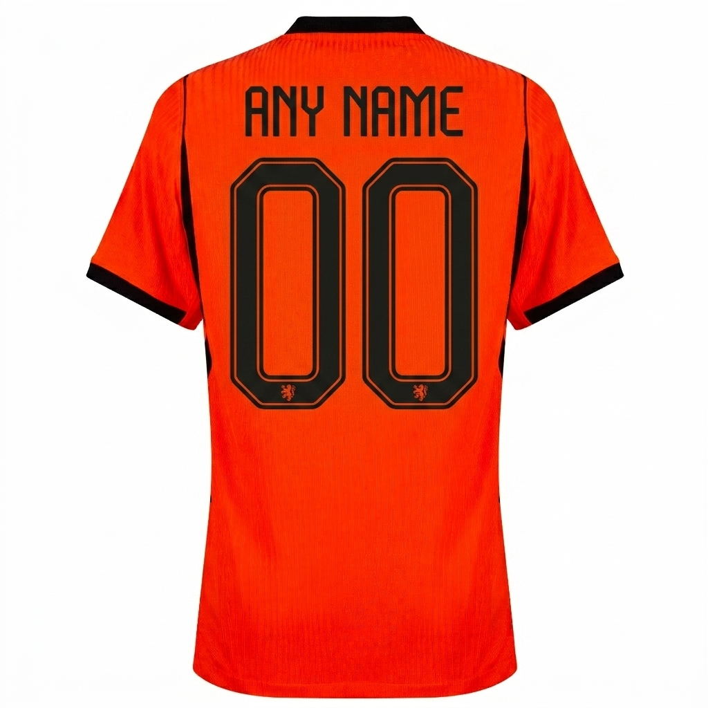 Netherlands 2026 Home Jersey Custom