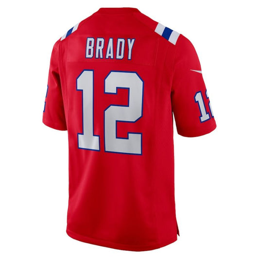 New England Patriots 24/25 Tom Brady #12 back