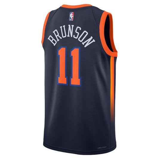 New York Knicks 24/25 Brunson Third Jersey back