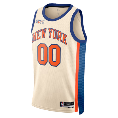 New York Knicks White 2025-2026 City Edition Jersey Custom